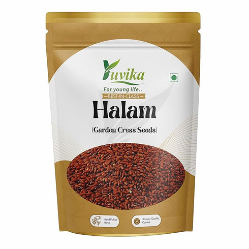 Yuvika Halim (Halam) Garden Cress Seeds – Lepidium Sativum