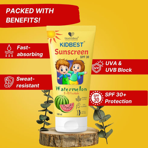 Healthbest Kids Sunscreen SPF 30, PA+++