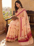 Vasthrlay Printed Lemon Yellow1 Yellow Saree