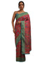 Vasthrlay Pink Pochampally Saree