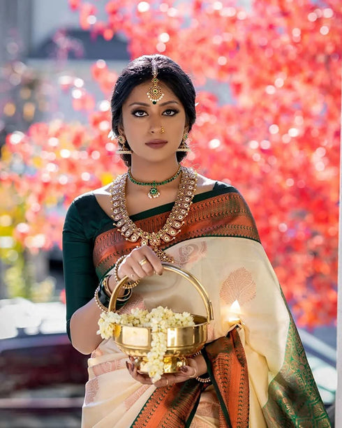 Vasthrlay Kanjivaram Woven Blouse Ethnic Wear