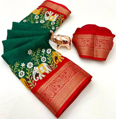 Vasthrlay Tussar Silk Saree