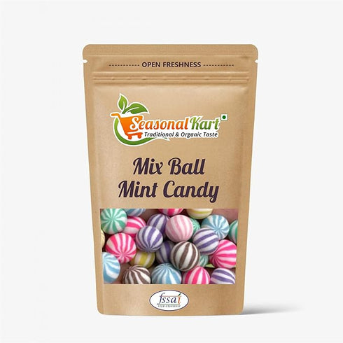 Seasonal Kart Colorful Mints Drops Candy