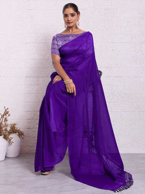 Vasthrlay Unstitched Tassels Latkans Sum Ethnic Wear