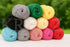 130 Pcs Premium Crochet Knitting Kit for Beginners Crochet Kit Set with Yarn, Hooks