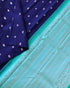 Vasthrlay Silver Banarasi Woven Saree