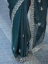 Vasthrlay Georgette Embroidery Dusty Saree