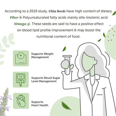 Neuherbs Raw Unroasted Chia Seeds