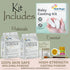 Premium Baby Hand and Footprint Casting Kit