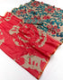 Vasthrlay Printed Abstract Contrast Included