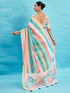 Vasthrlay Printed Unstitched Blouse Ethnic Wear
