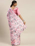Vasthrlay Pink Printed Saree
