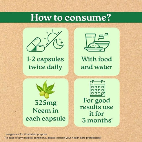 Organic India Neem Veg Capsules