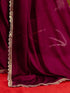 Vasthrlay Blouse Rust Saree