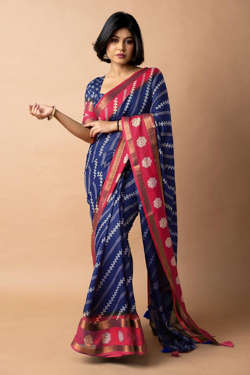 Vasthrlay Fashion Bandhani Printed Ethnic Wear