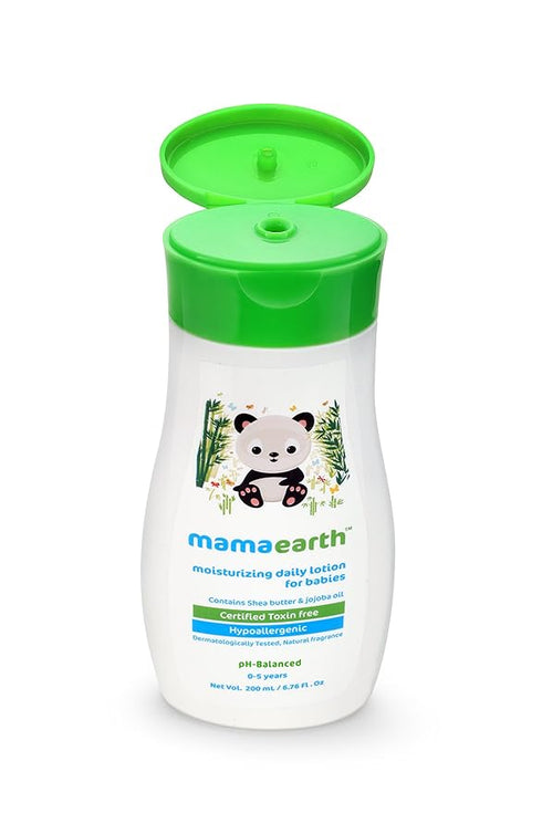 Mamaearth Daily Moisturizing Lotion & Milky Soft Natural Baby Face Cream