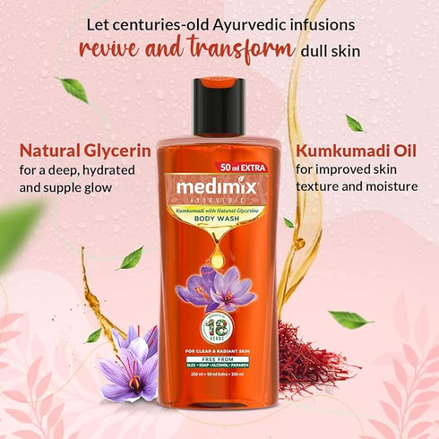Medimix Ayurvedic Bodywash | Kumkumadi