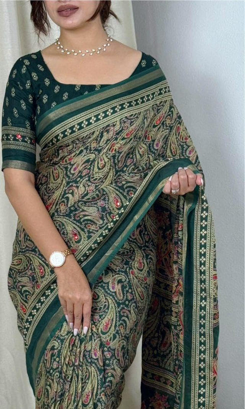Vasthrlay Paisley Pattern Traditional Fastival