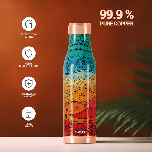 Copper Water Bottle-850 ml