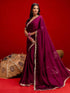 Vasthrlay Blouse Rust Saree