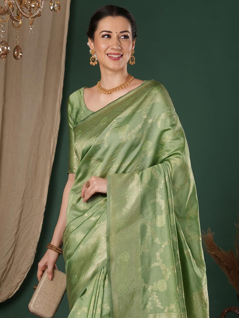 Vasthrlay Kanjivaram Woven Blouse Ethnic Wear