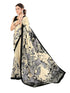 Vasthrlay Womens Printed Unstitched Mauve Saree