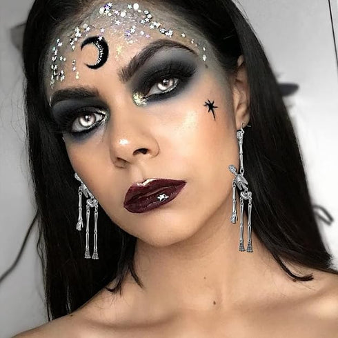 Halloween Skeleton Earrings for Women