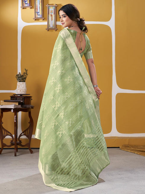 Vasthrlay Geometric Unstitched Designer Sf Ethnic Wear