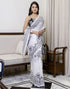 Vasthrlay Special Printed Unstitched Beige Saree