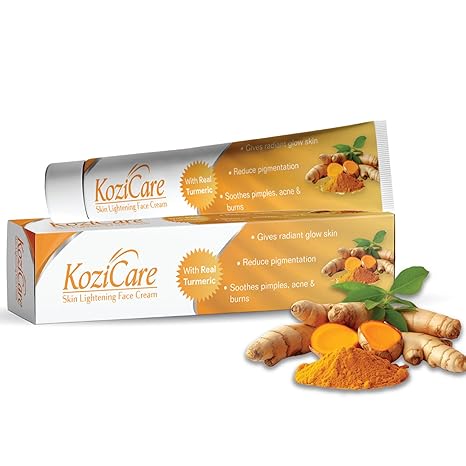 Kozicare Kojic Acid Face Cream with Turmeric for Summer Daily Use