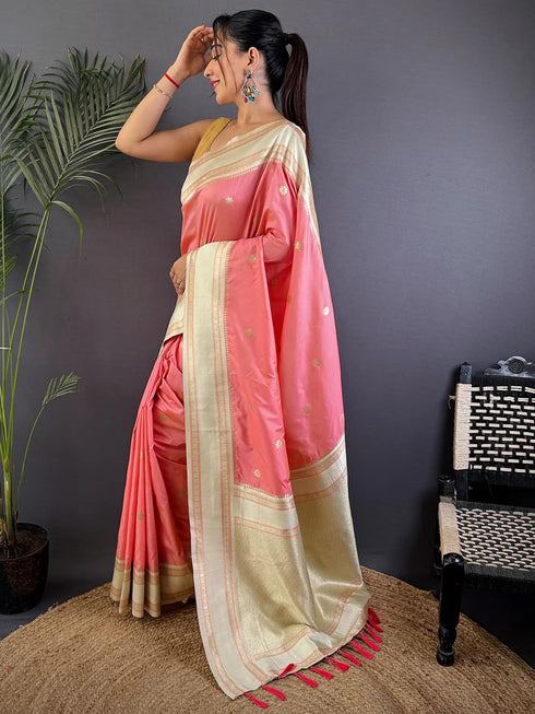 Vasthrlay Kanjivaram Unstitched Blouse Ethnic Wear