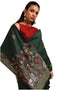 Vasthrlay Green Chanderi Pichwai