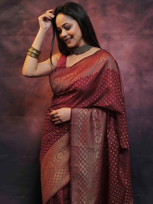 Vasthrlay Banarasi Kanjivaram Unstitched 3730s388n Rani