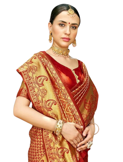Vasthrlay Traditional Unstitched Saree