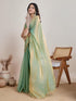 VasthrlayBoarder Unstitched Chhaava Gajari Free Ethnic Wear