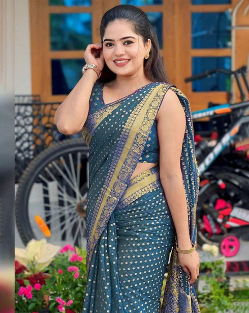Vasthrlay Banarasi Traditional Saree