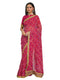 Vasthrlay Georgette Bandhani Multi Saree