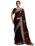 Vasthrlay Banarasi Weaving Green Saree