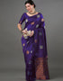 Vasthrlay Banarasi Unstitched Saree