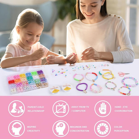 Satmarhz Unicorn Bracelet Making Kit for Girls
