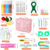 Crochet Kit for Beginners Adults, Crochet Kits Include Yarn