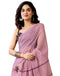 Vasthrlay Chanderi Printed Unstitched Orange Saree