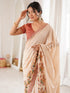 Vasthrlay Lavender Embroidered Unstitched Fl Ethnic Wear