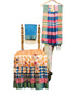 Vasthrlay Tussar Printed Conrast