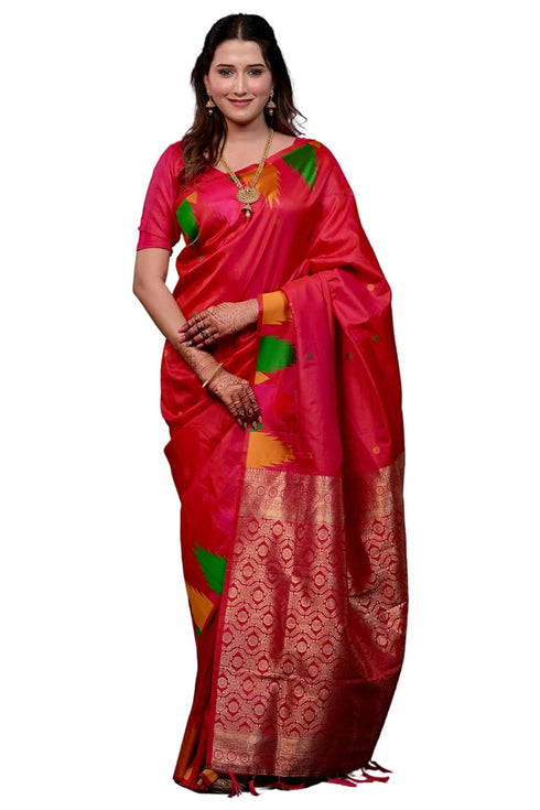 Vasthrlay Kanjivaram Unstitched Blouse Ethnic Wear
