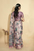 Vasthrlay Multicolor2 Polyester Saree With Unstitched Blouse Piece