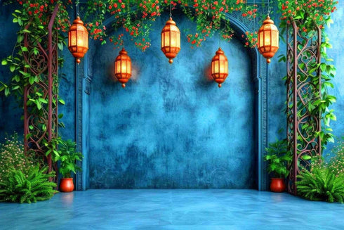 Indian Traditional Doorway Arch Background
