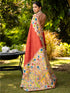 Vasthrlay Madhubani Printed Unstitched Hs Ethnic Wear