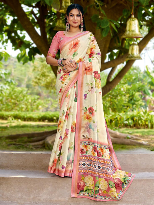 Vasthrlay Cotton Unstitched Sr Ethnic Wear