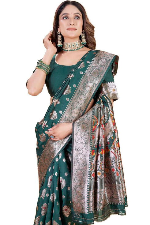 Vsathrlay Kanjivaram Banarasi Festival Wedding Ethnic Wear